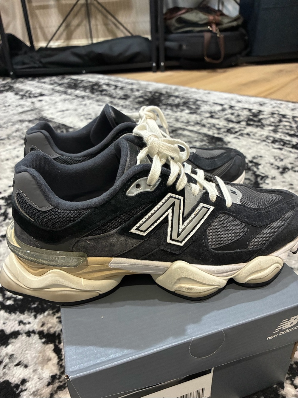 New Balance Black Black  Lifestyle 9060 Shoes